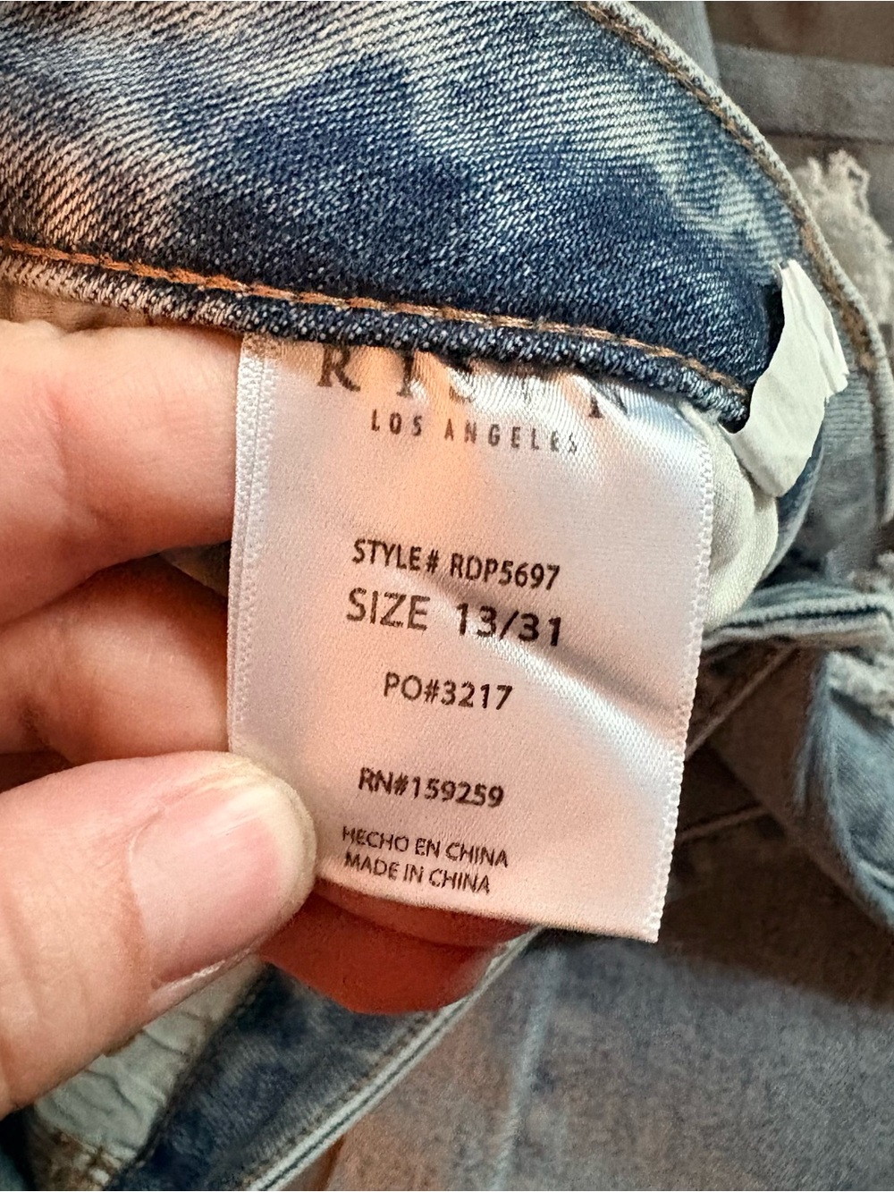 NWT RISEN Jeans - Picture 9 of 9